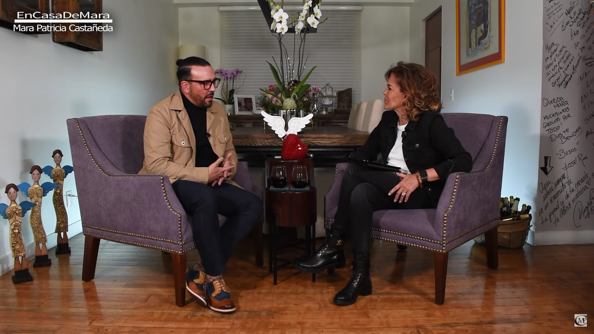 Ricardo Margaleff en entrevista con Mara Patricia Castañeda confiesa que no le gustó trabajar en el programa 'Hoy' (Foto: Captura de video de Mara Patricia Castañeda. Youtube)