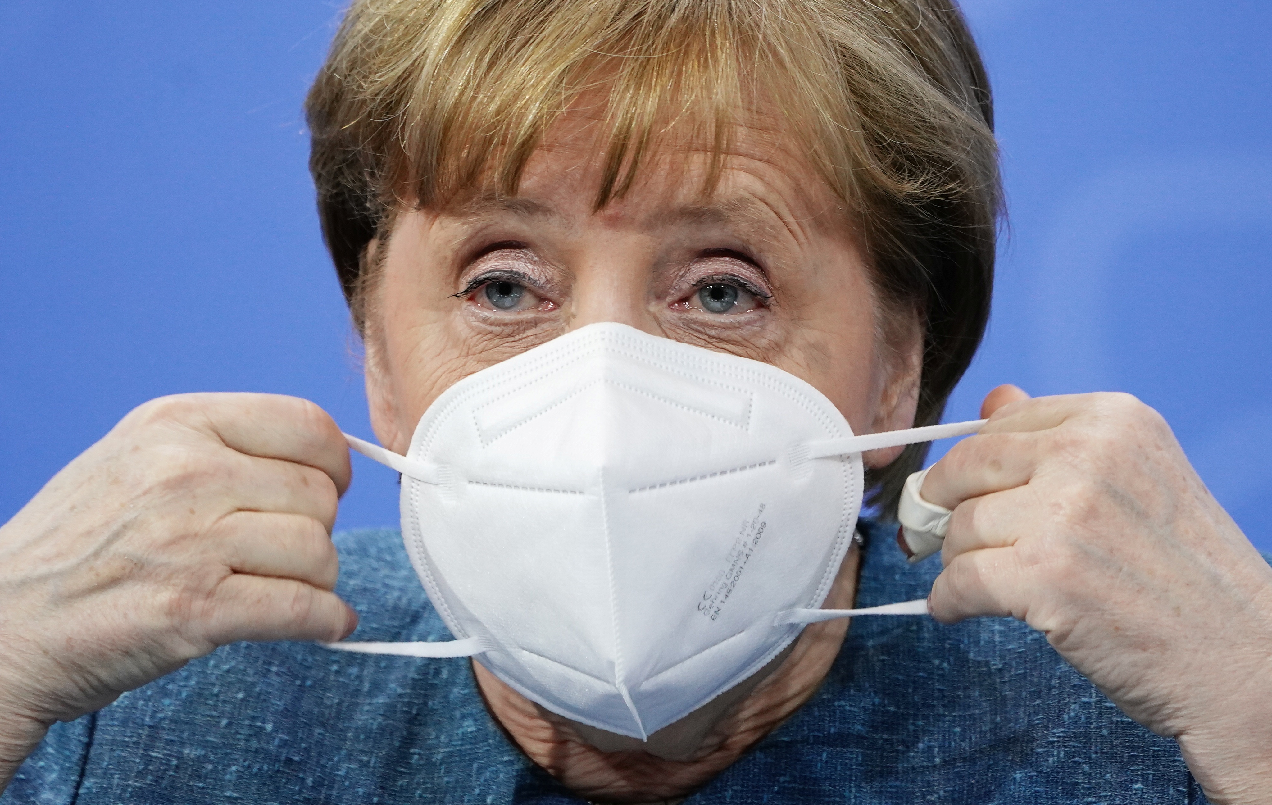 La canciller alemana, Angela Merkel (Michael Kappeler/Pool via REUTERS)