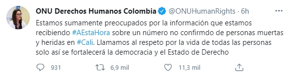 Foto: Twitter Colombia.