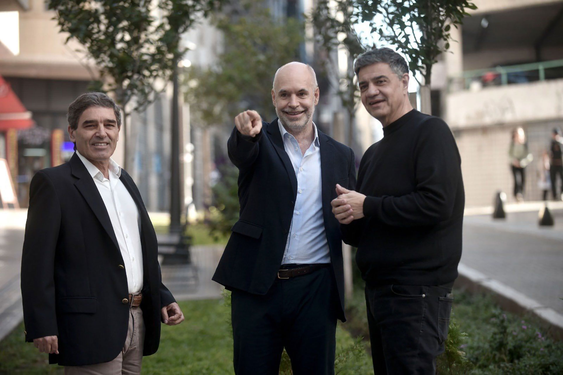 Horacio Rodríguez Larreta, Fernán Quirós y Jorge Macri: esta semana se define quién será candidato a jefe de Gobierno porteño