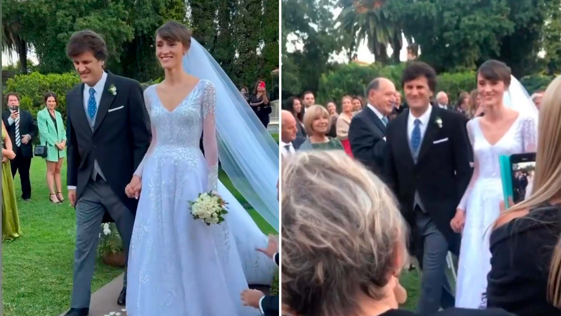 Las fotos y videos del casamiento de Katja, la hija Ciro Martínez: un show  con canciones de Los Piojos en un palacio - Infobae