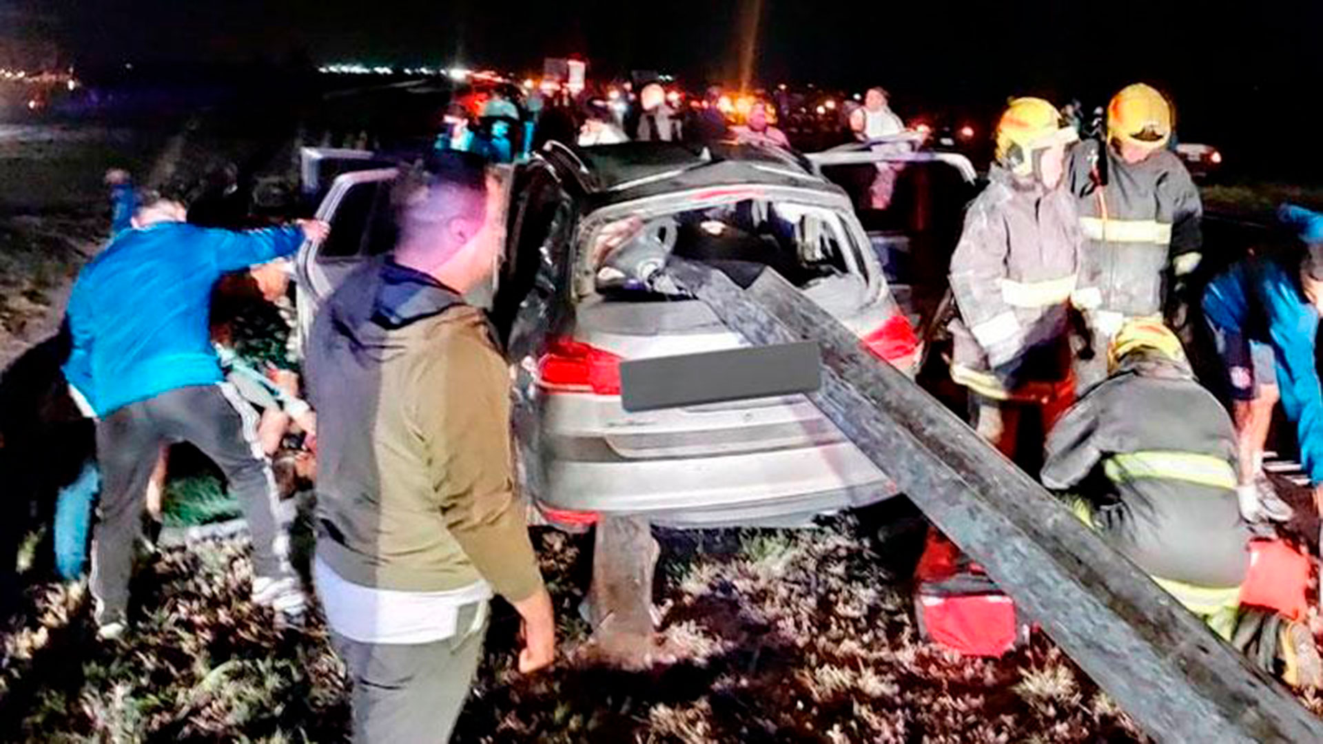 El fatal siniestro ocurrió a las 3.30 horas de este jueves (Foto/ Twitter Alejandro Pozo para El Doce TV)