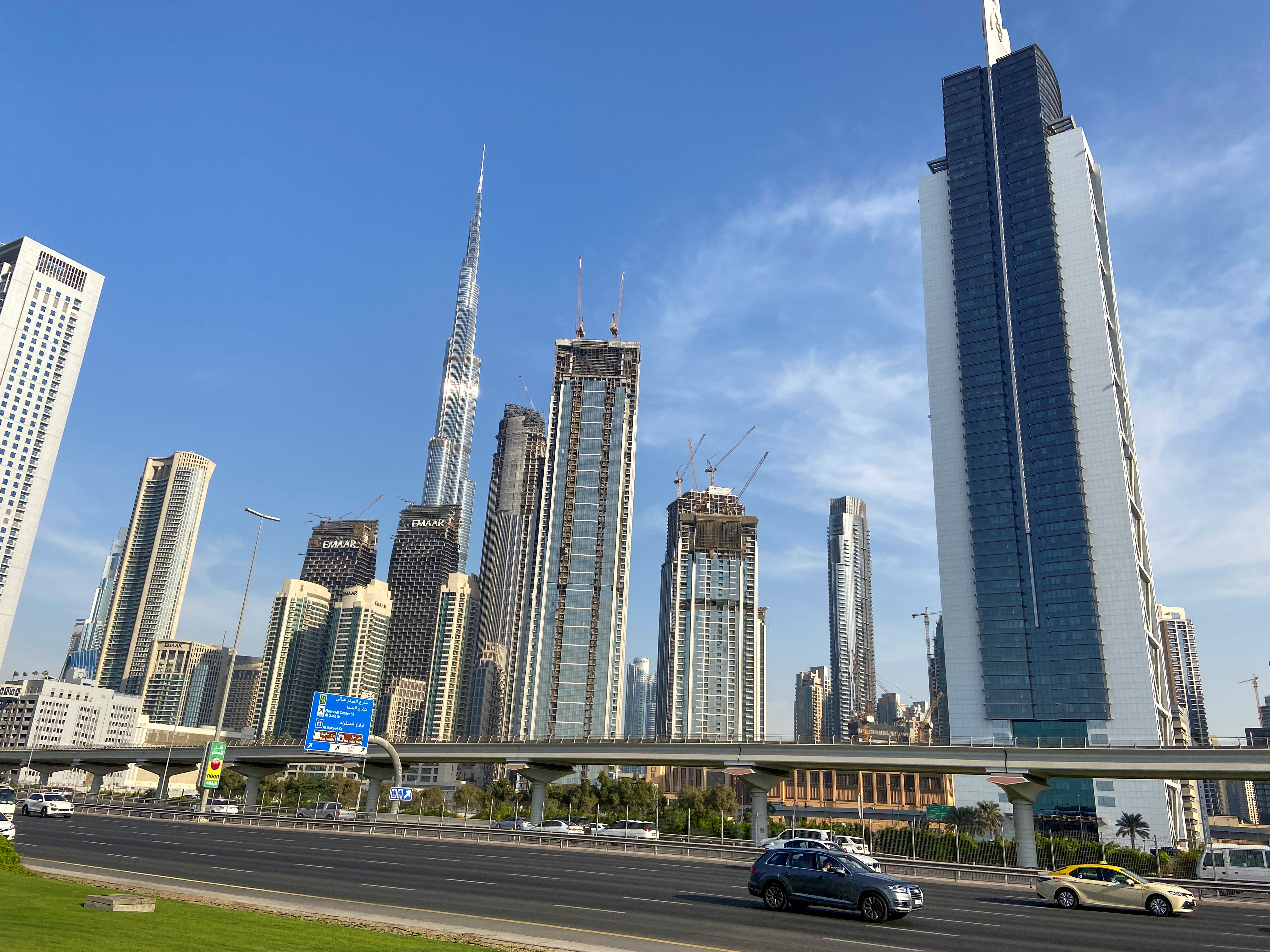 Vista del rascacielos Burj Khalifa en Dubai (REUTERS/Abdel Hadi Ramahi/File Photo)