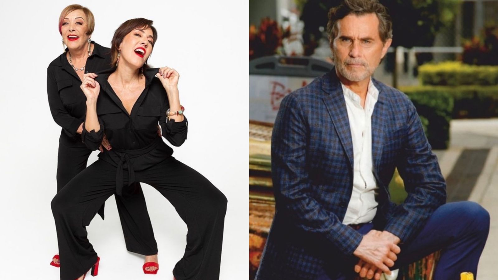 Hace semanas, Sylvia Pasquel confirmó que Humberto Zurita “es su yerno” tras rumores de relación con su hija Stephanie Salas y lo calificó como "encantador" (Fotos: Instagram/zuritahm/@sylviapasqueloficial)