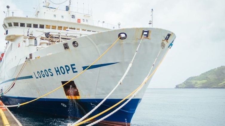 Barco Logos Hope, la “librería flotante” que ha recorrido más de 155 puertos en 80 países