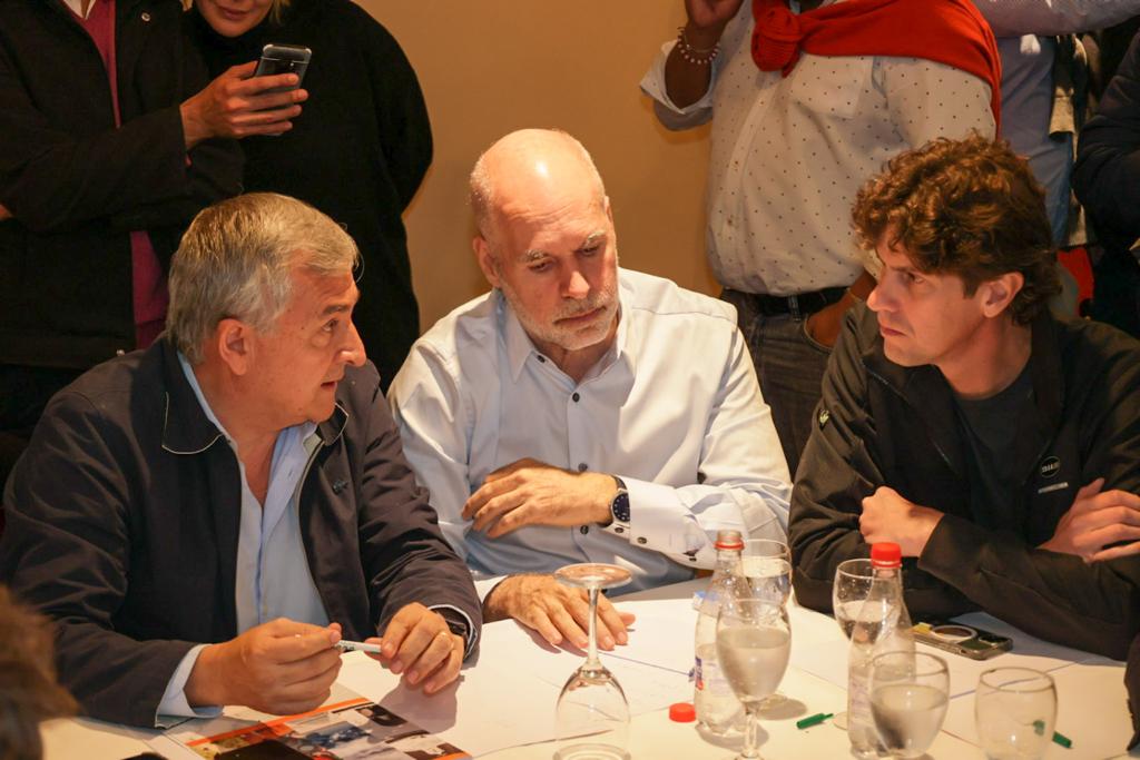 La alianza Gerardo Morales, Horacio RodrÃ­guez Larreta y MartÃ­n Lousteau
