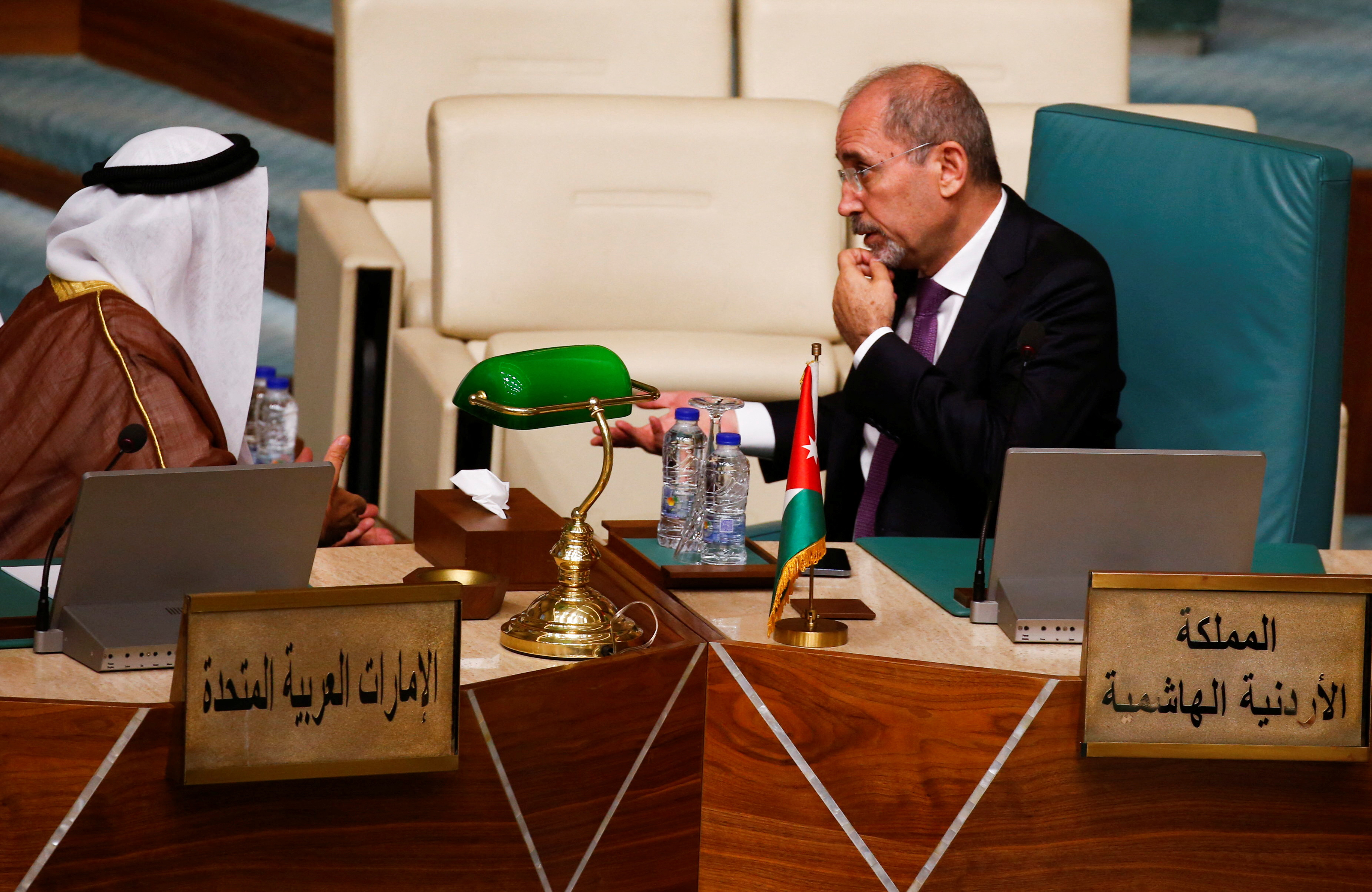 El ministro de Asuntos Exteriores de Jordania, Ayman Safadi (REUTERS/Amr Abdallah Dalsh)