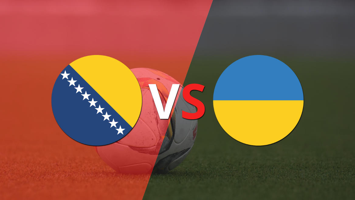 Ucrania venció por 2-0 a Bosnia-Herz. como visitante