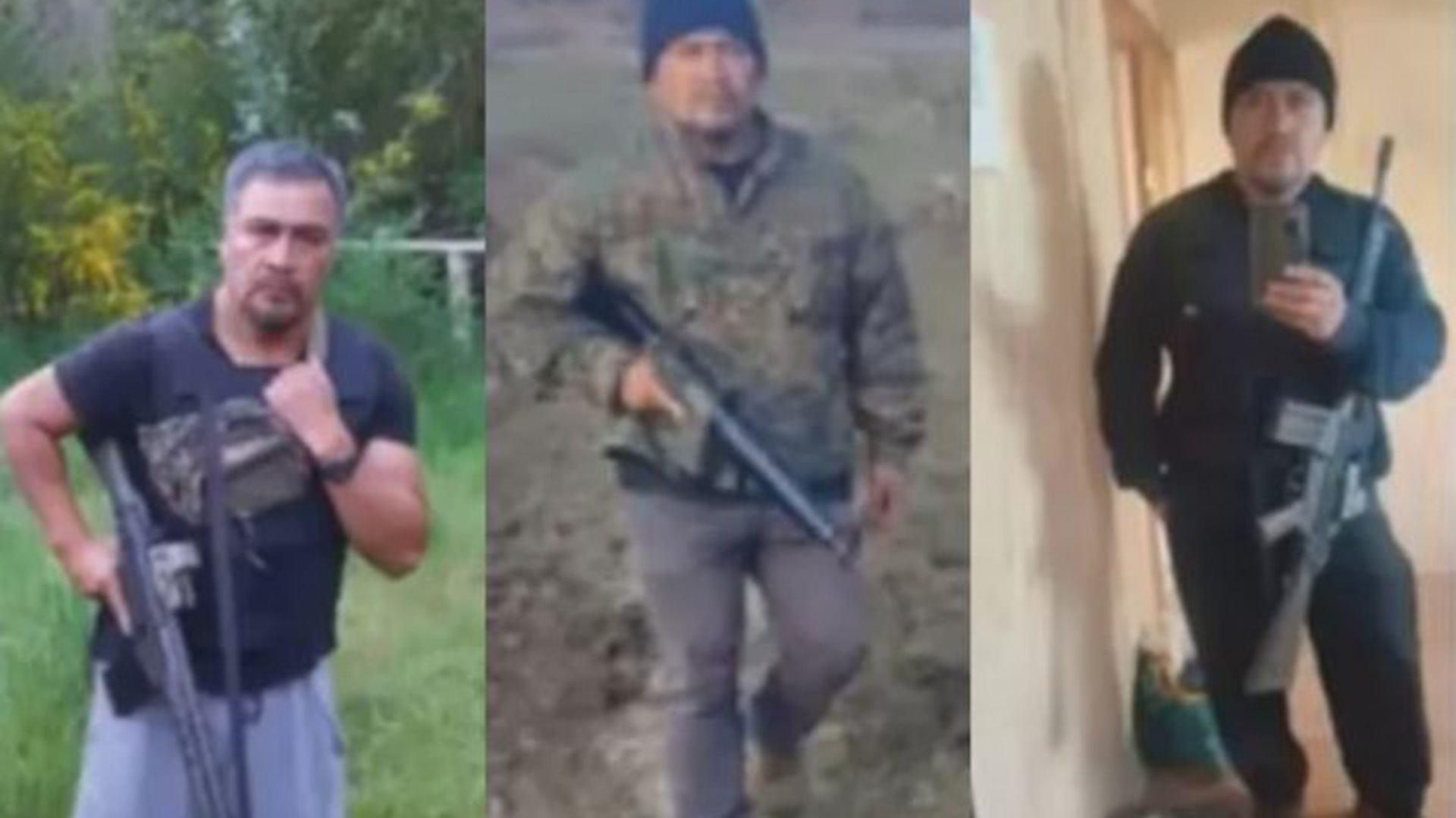 Hallaron en el celular de un líder radical mapuche chileno fotos en las que posa con armas y chaleco antibalas