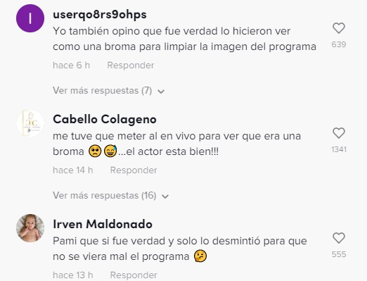 Además de la evidente preocupación, los internautas consideraron que no fue fingido y que la supuesta broma solo fue para no culpar al programa
Foto: Cuartoscuro