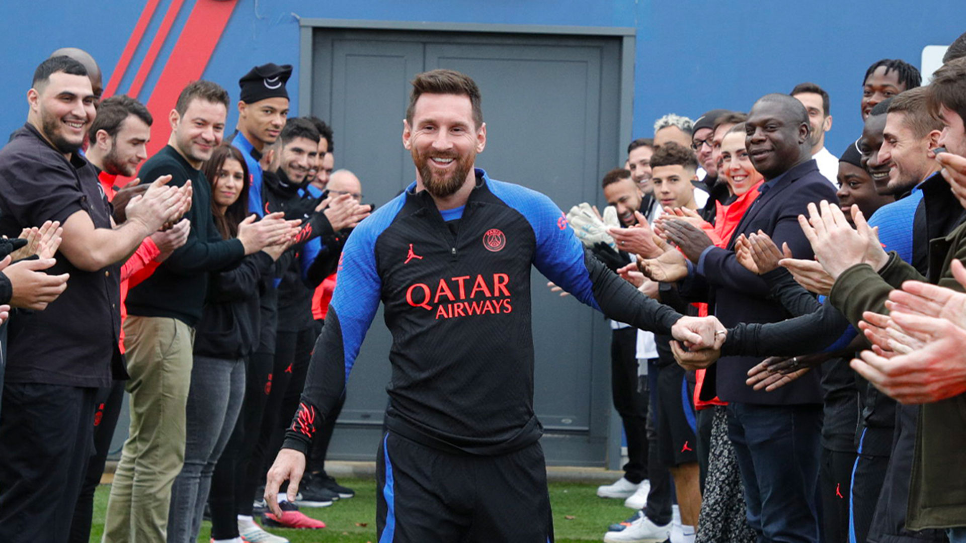 Messi fue reconocido por sus compañeros (Foto: @PSG_inside)