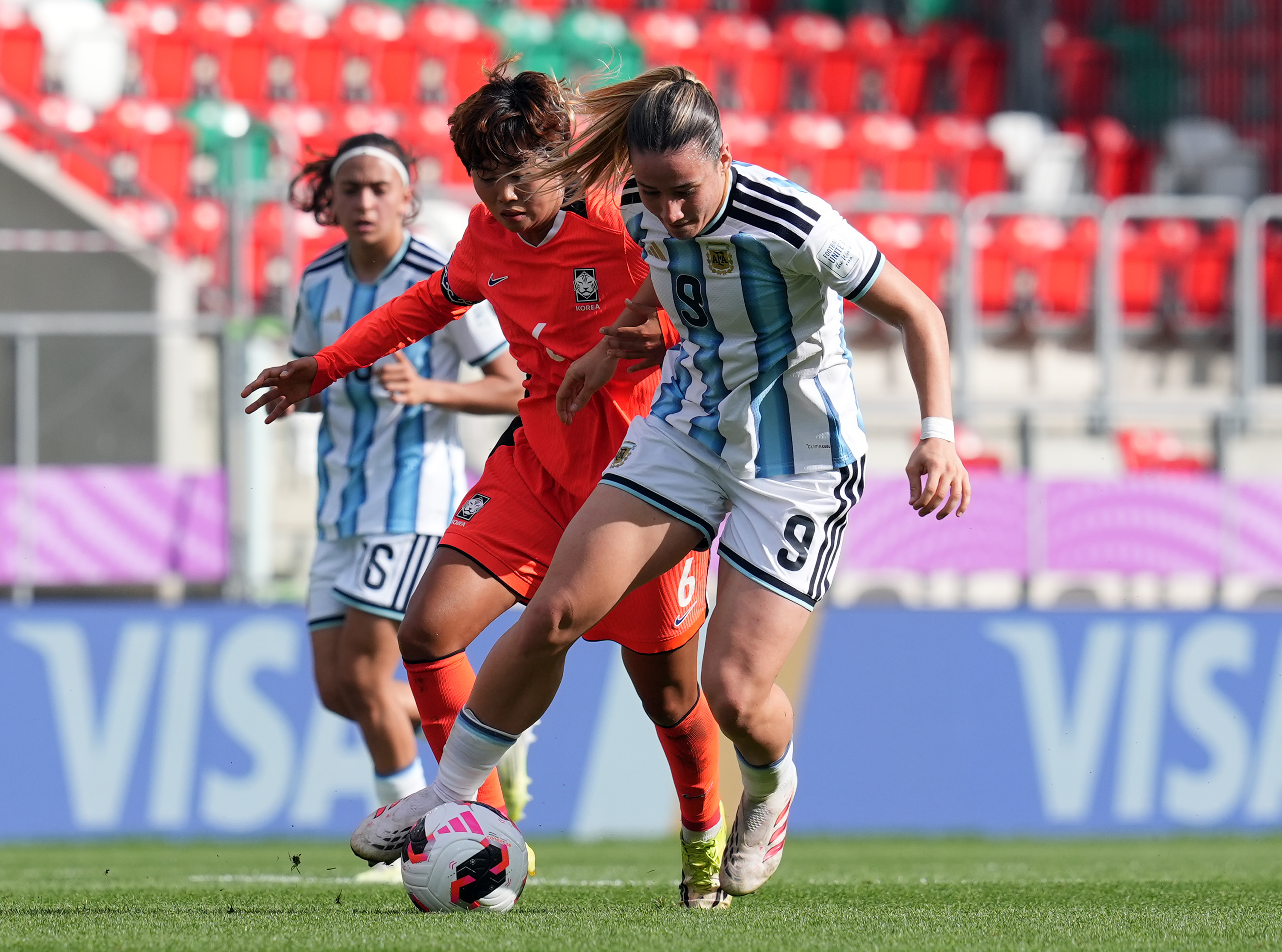 Argentina peleó hasta el final y mereció más, pero quedó eliminada del Mundial Sub 20 femenino ante Corea del Sur