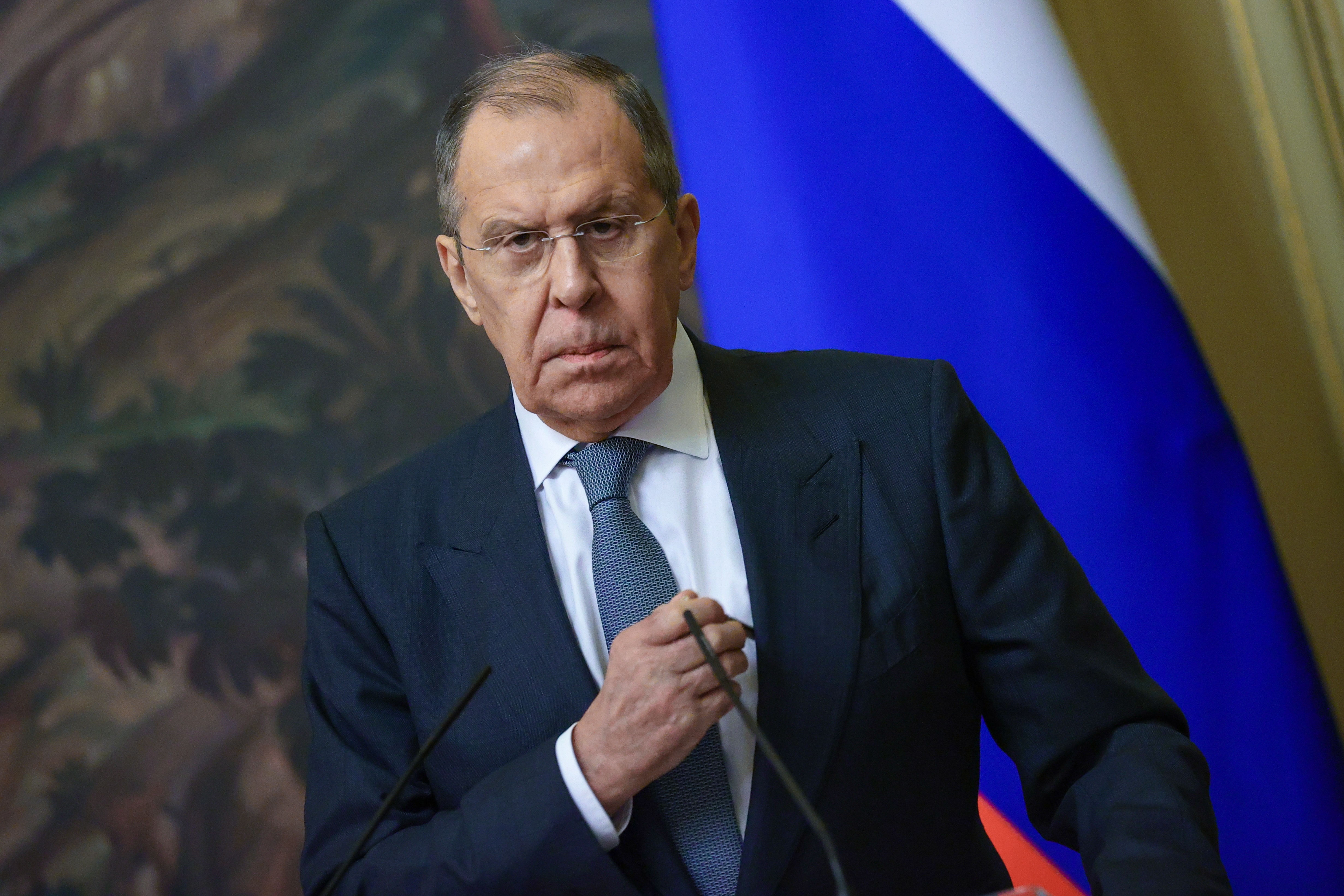 El ministro ruso de Exteriores, Serguéi Lavrov (EFE)