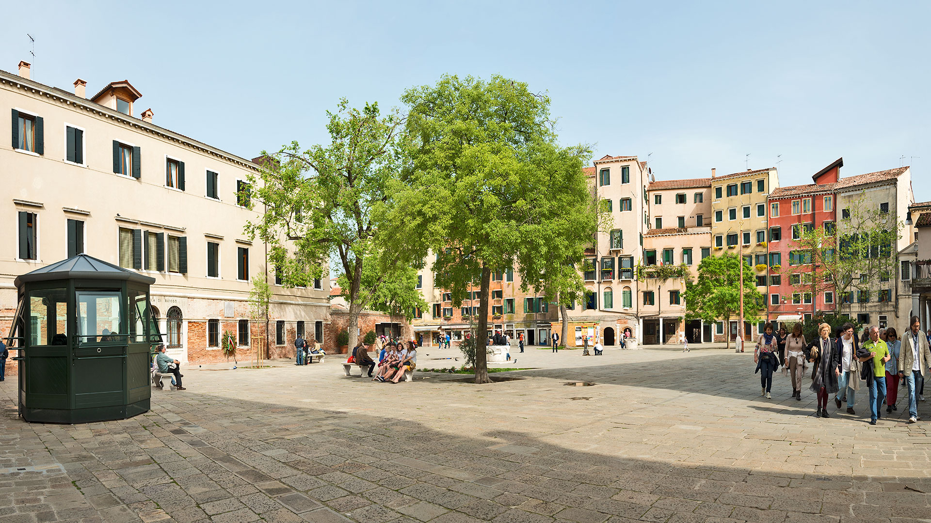 La plaza principal de lo que fue el gueto judío de Venecia (Creative commons/Didier Descouens)