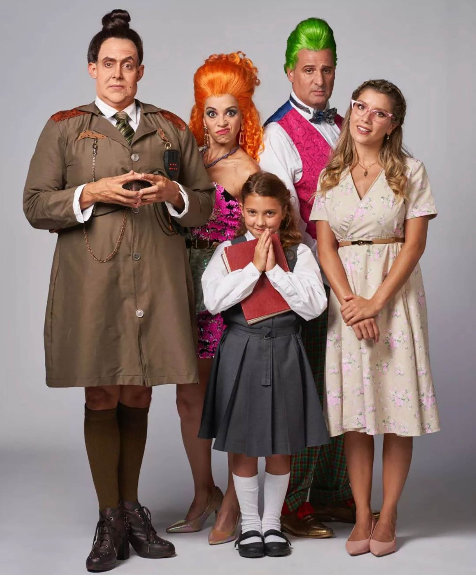 El elenco de Matilda, el musical