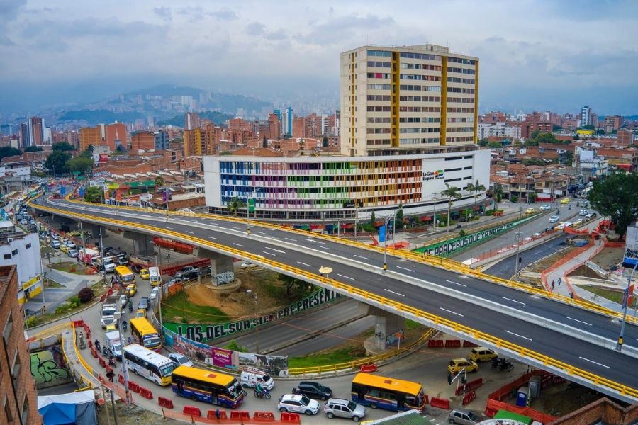 Así quedó el nuevo puente de San Juan en Medellín: mejorará la movilidad en el occidente de la ciudad