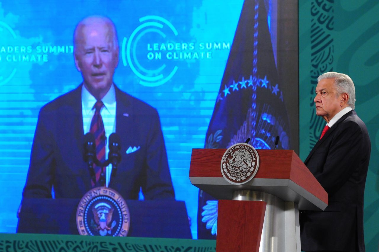 “Ustedes presidente Biden, podrían financiar el programa Sembrado Vida en Guatemala, Honduras y El Salvador”: AMLO en la Cumbre de Líderes sobre el Cambio Climático