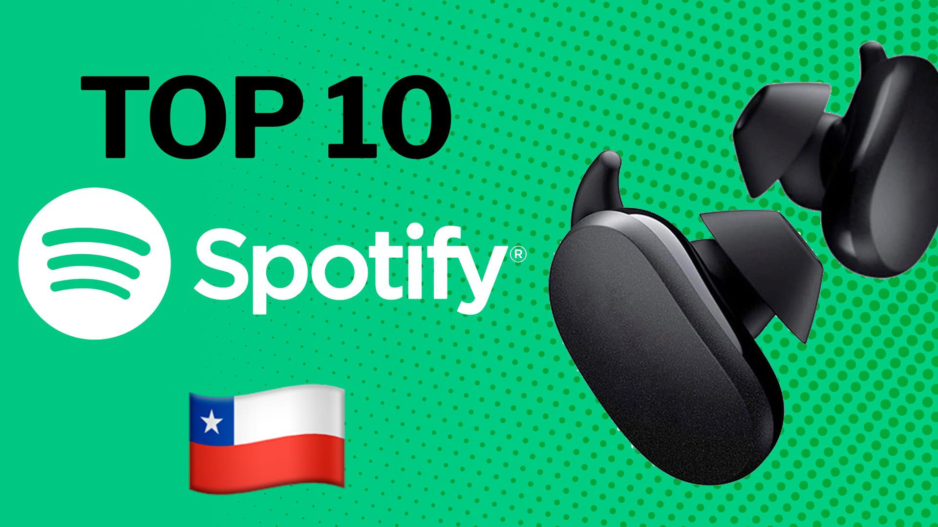 Ranking Spotify en Chile: top 10 de las canciones con más reproducciones de este día