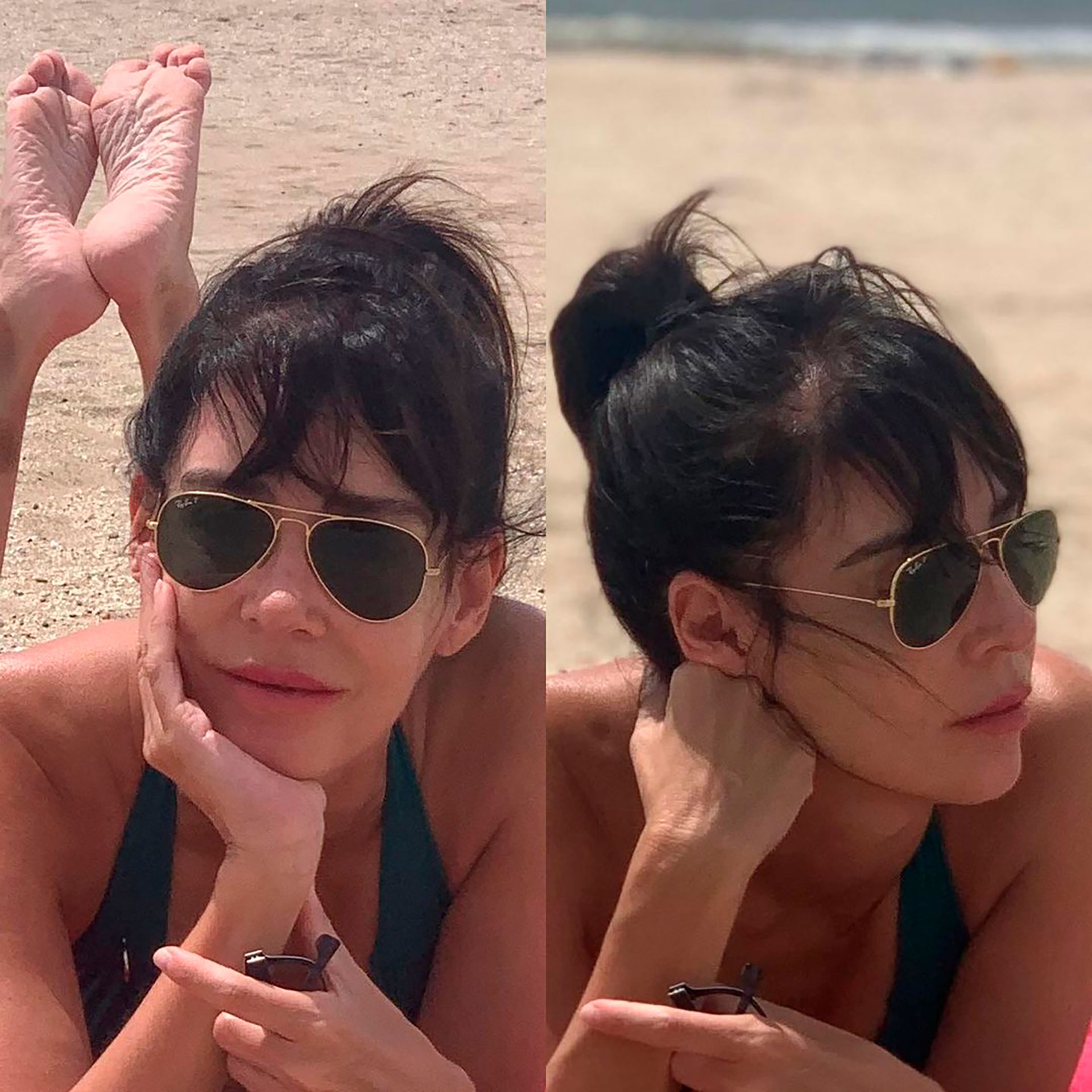 Las Fotos De Paola Krum Enamorada En La Playa Cuando Las Segundas