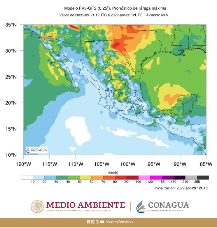 Weather in Mexico for April 6: hot environment and high heat wave  temperatures will prevail - Infobae