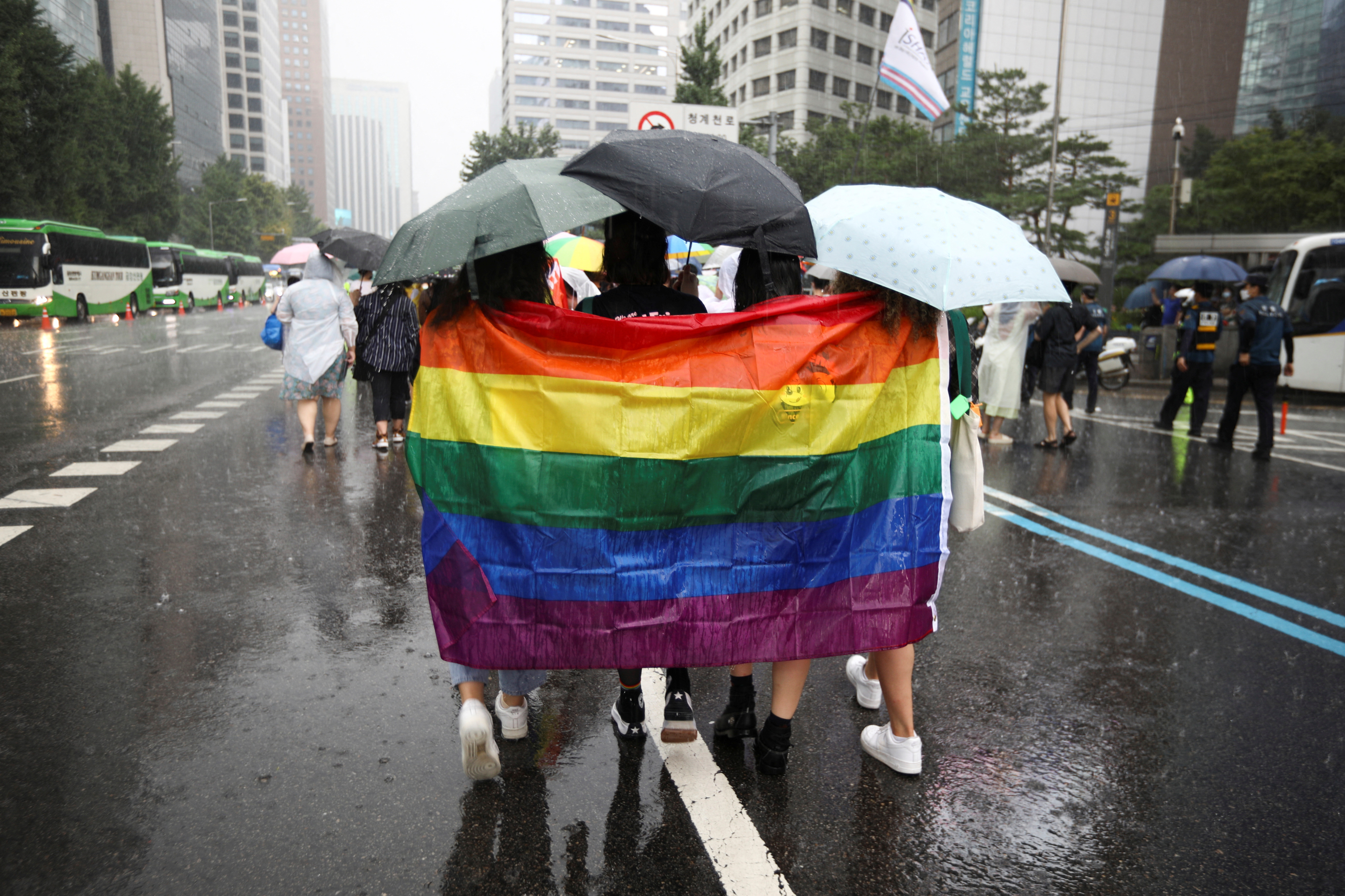 La comunidad LGBT+ ha luchado por su derecho de expresión (Foto: REUTERS/ Heo Ran)