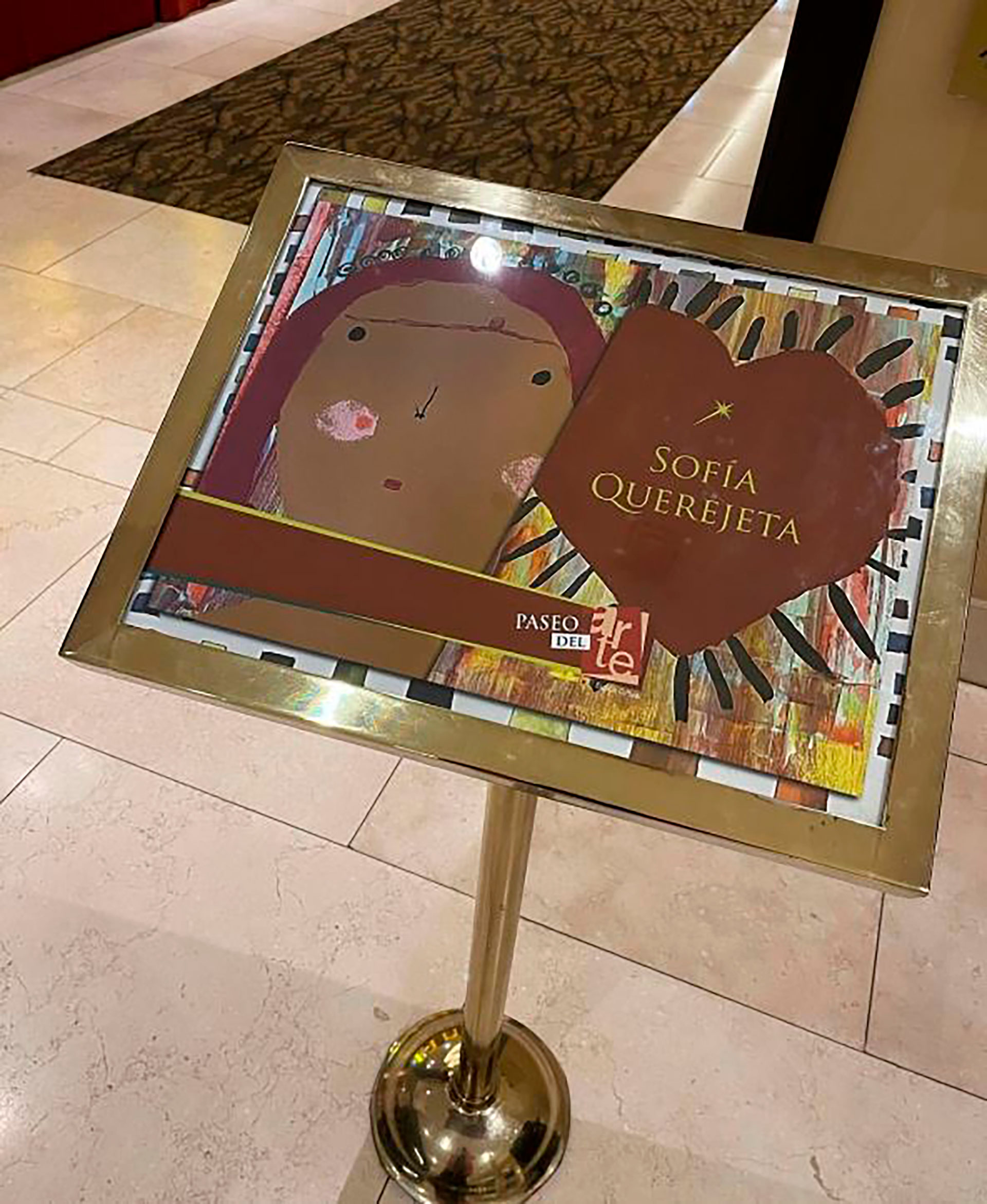 El autorretrato de Chini, en la muestra del Casino de Neuquen
