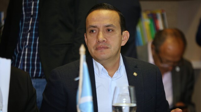 El gobernador del departamento de Santander, Mauricio Aguilar.