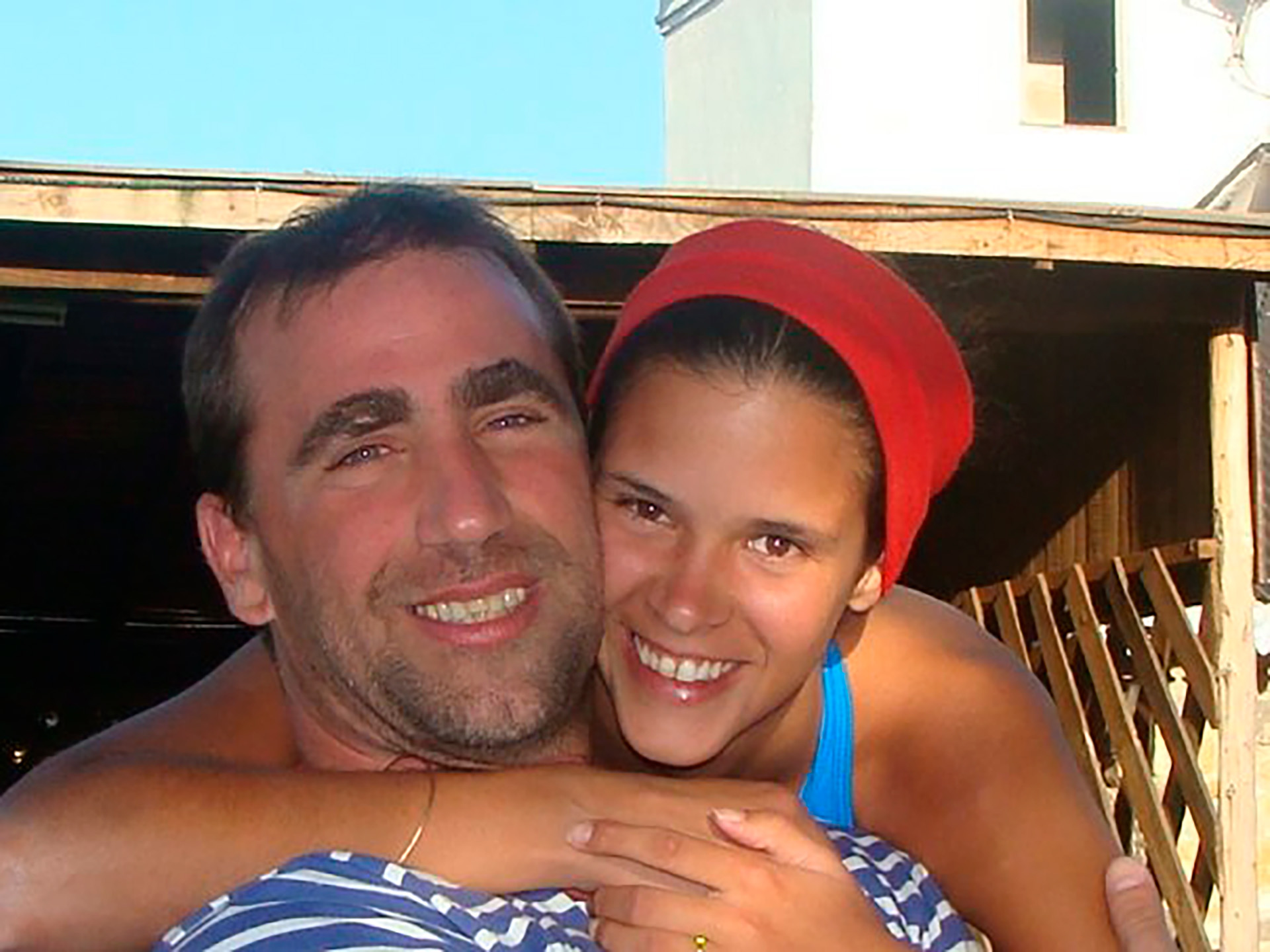 Inés Gomila y su marido, Sebastián Queiroz 