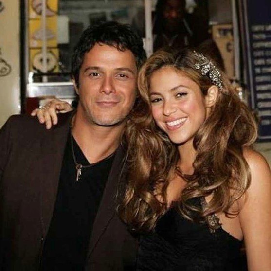 Shakira and Alejandro Sanz in 2005 caused great expectation due to the rumors of romance that arose after their collaboration on the single 