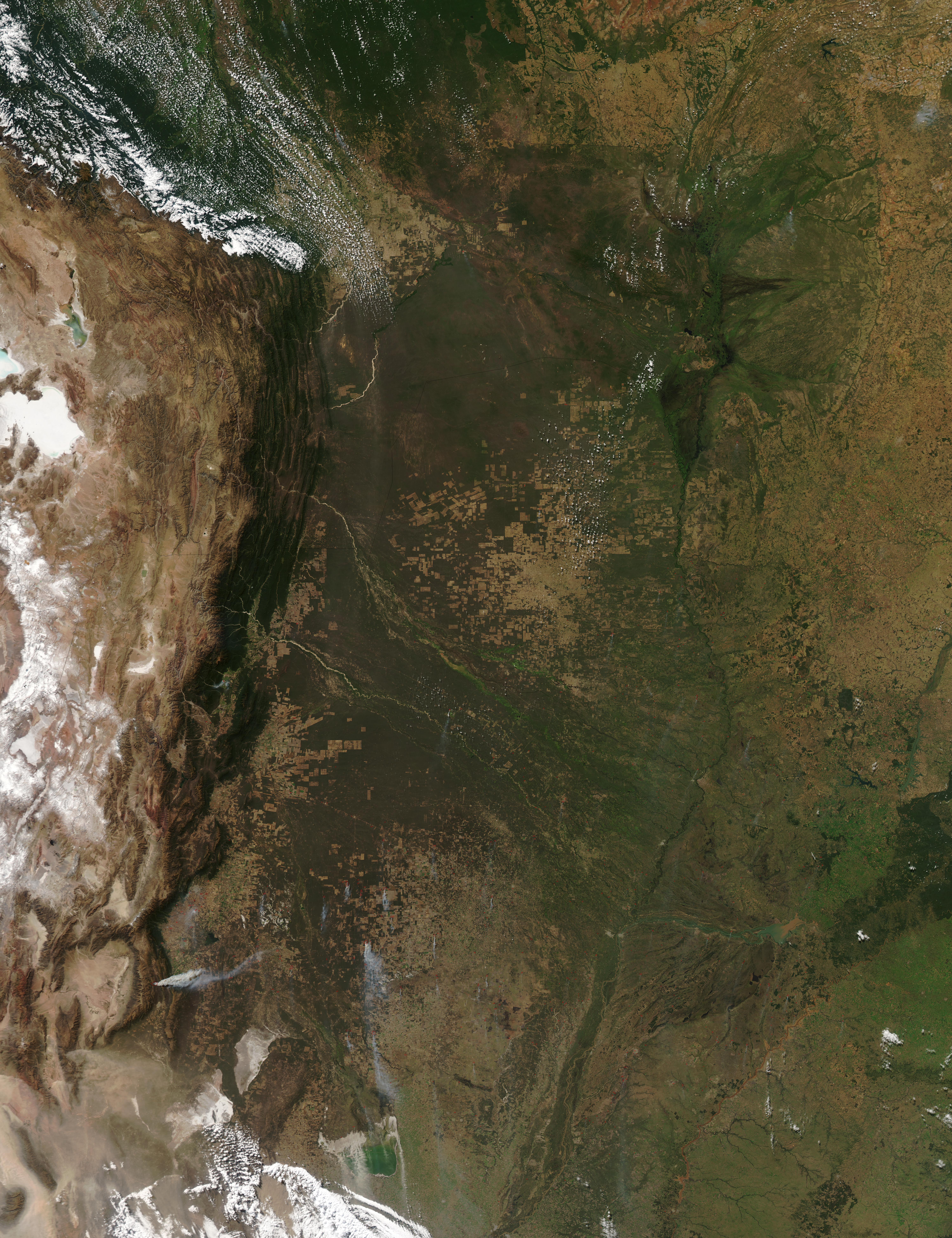 Incendios en el norte argentino