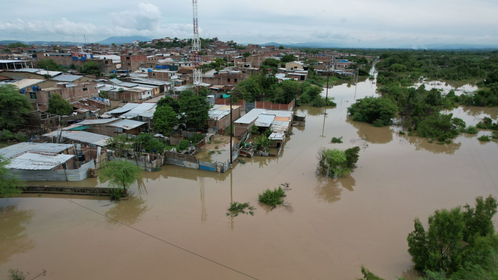 Alert for increased flow of rivers in Piura, Cajamarca and Loreto