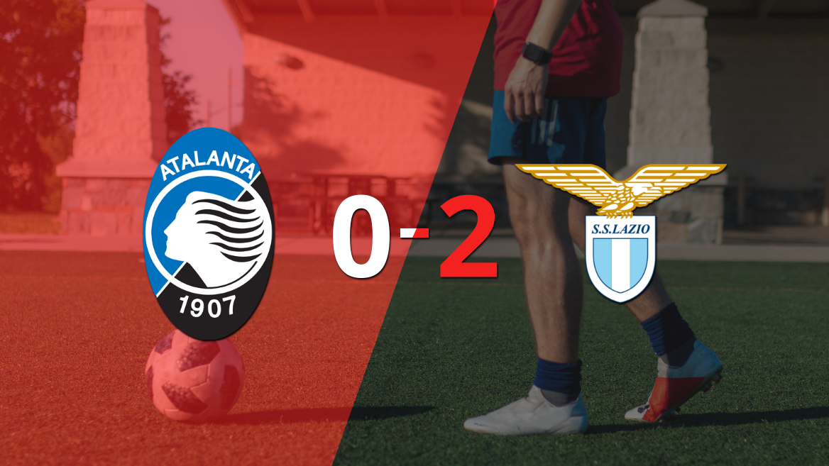 Lazio venció por 2-0 a Atalanta como visitante
