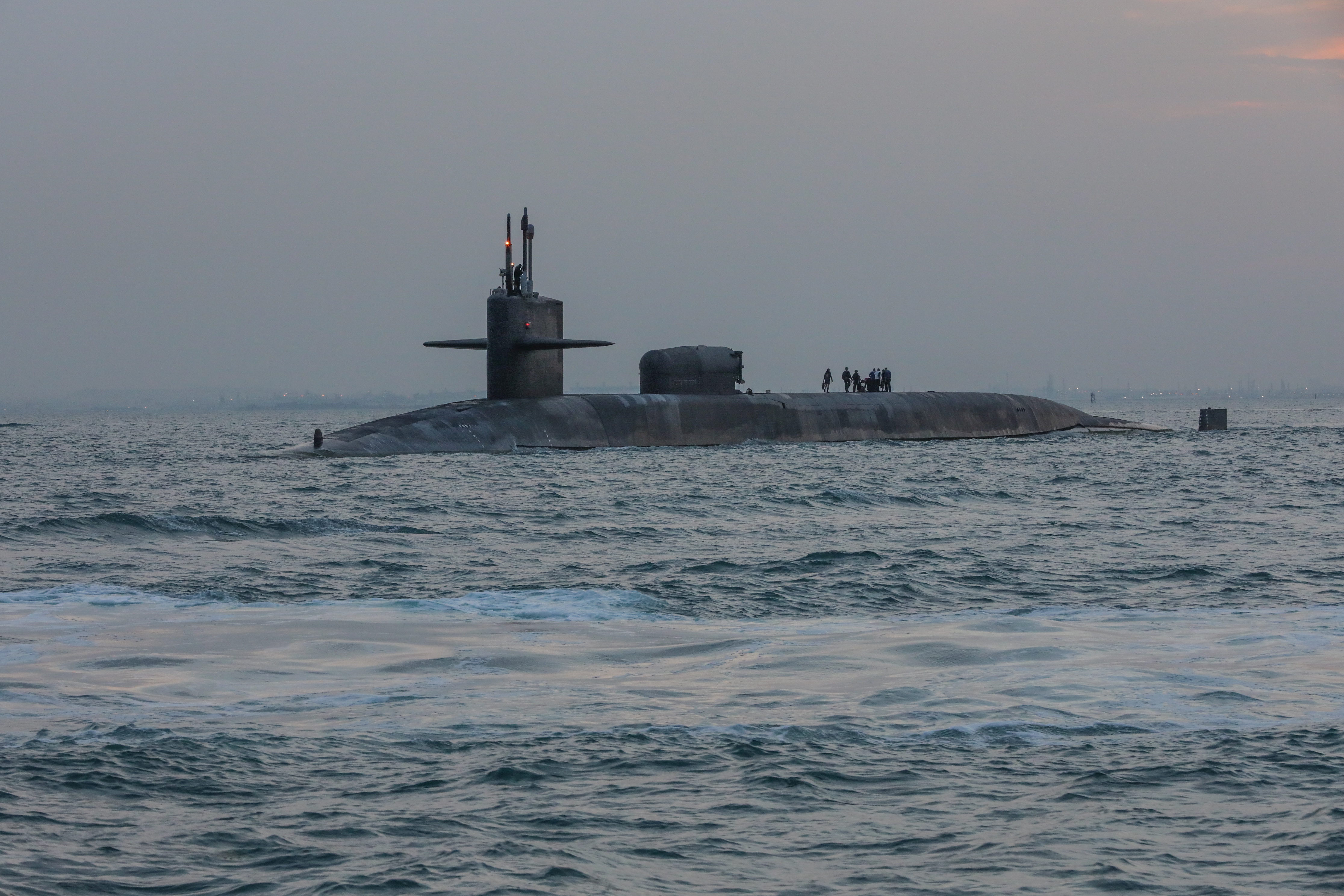 El submarino USS Georgia (Reuters)