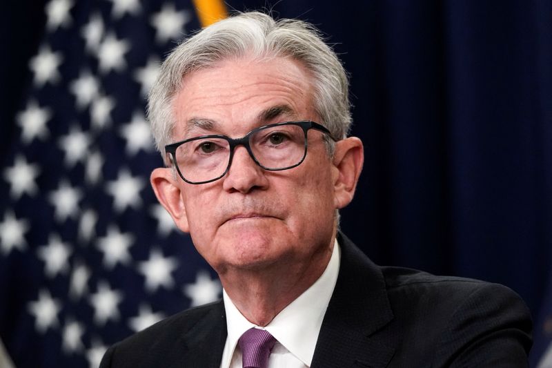 Federal Reserve Chairman Jerome Powell (Reuters/Elizabeth Frantz/File)