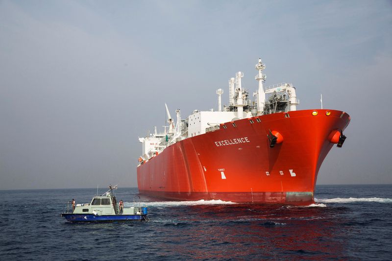 Another LNG carrier in the Mediterranean (REUTERS/Baz Ratner)