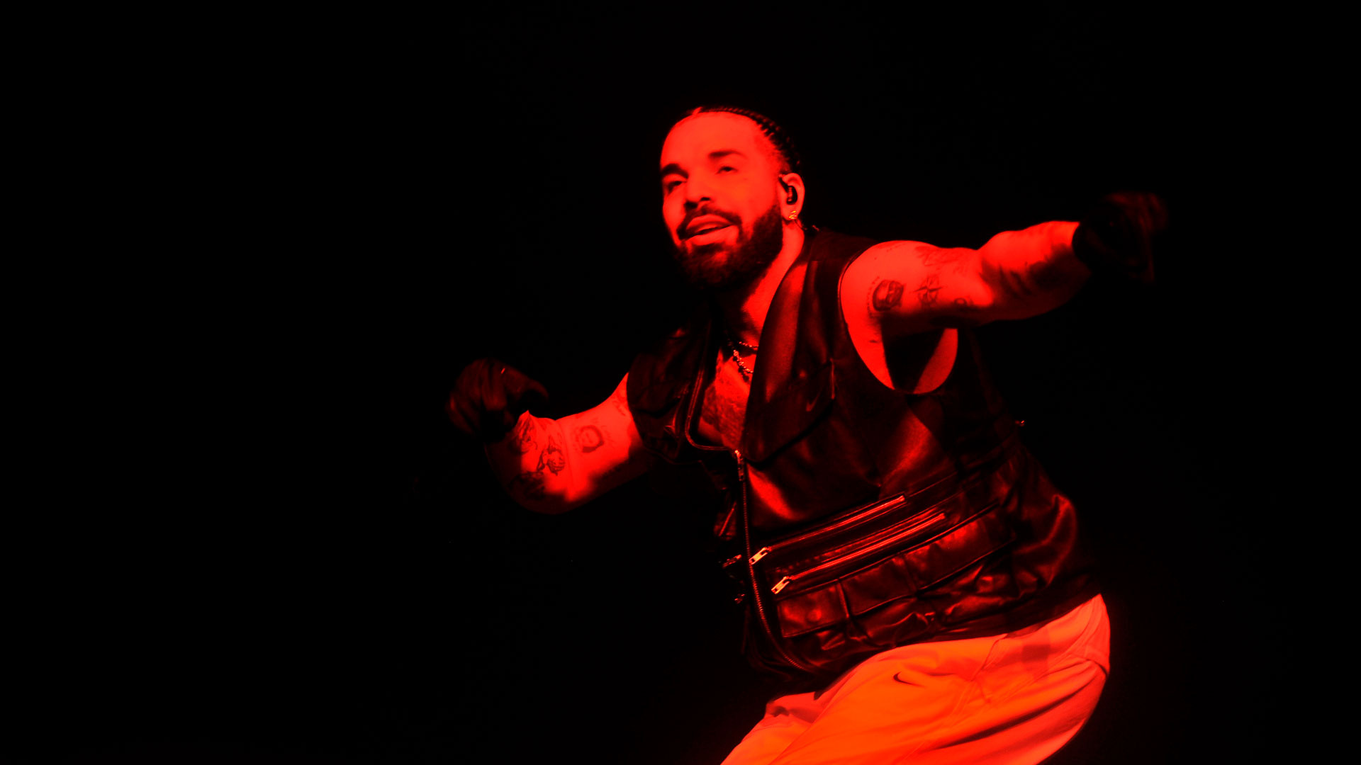 Drake was one of the most anticipated shows on Friday night at Lollapalooza Argentina (Gustavo Gavotti)