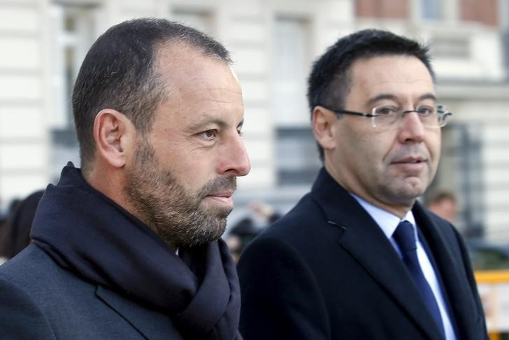 Two of the former presidents of Barcelona dotted with payments to Negreira, Sandro Rosell and Josep María Bartomeu.