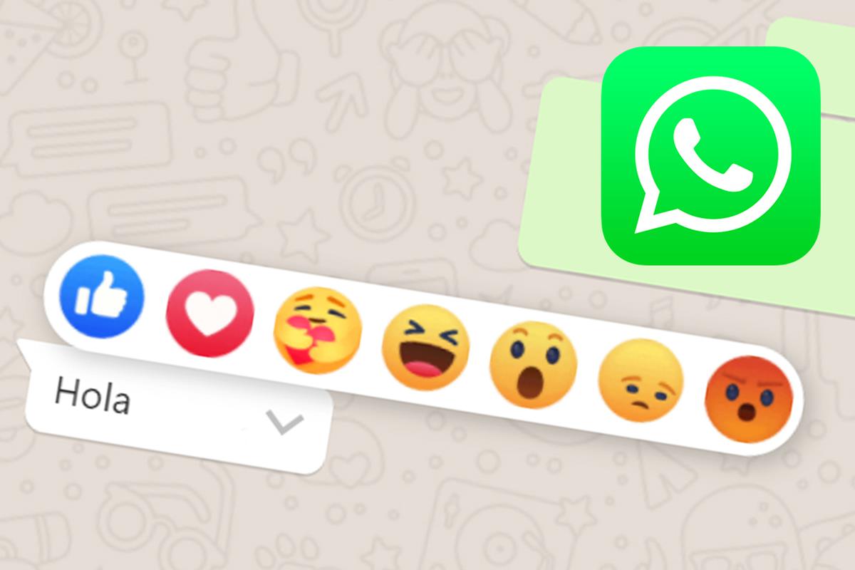 Reacciones a los mensajes en WhatsApp. (foto: Hipertextual)