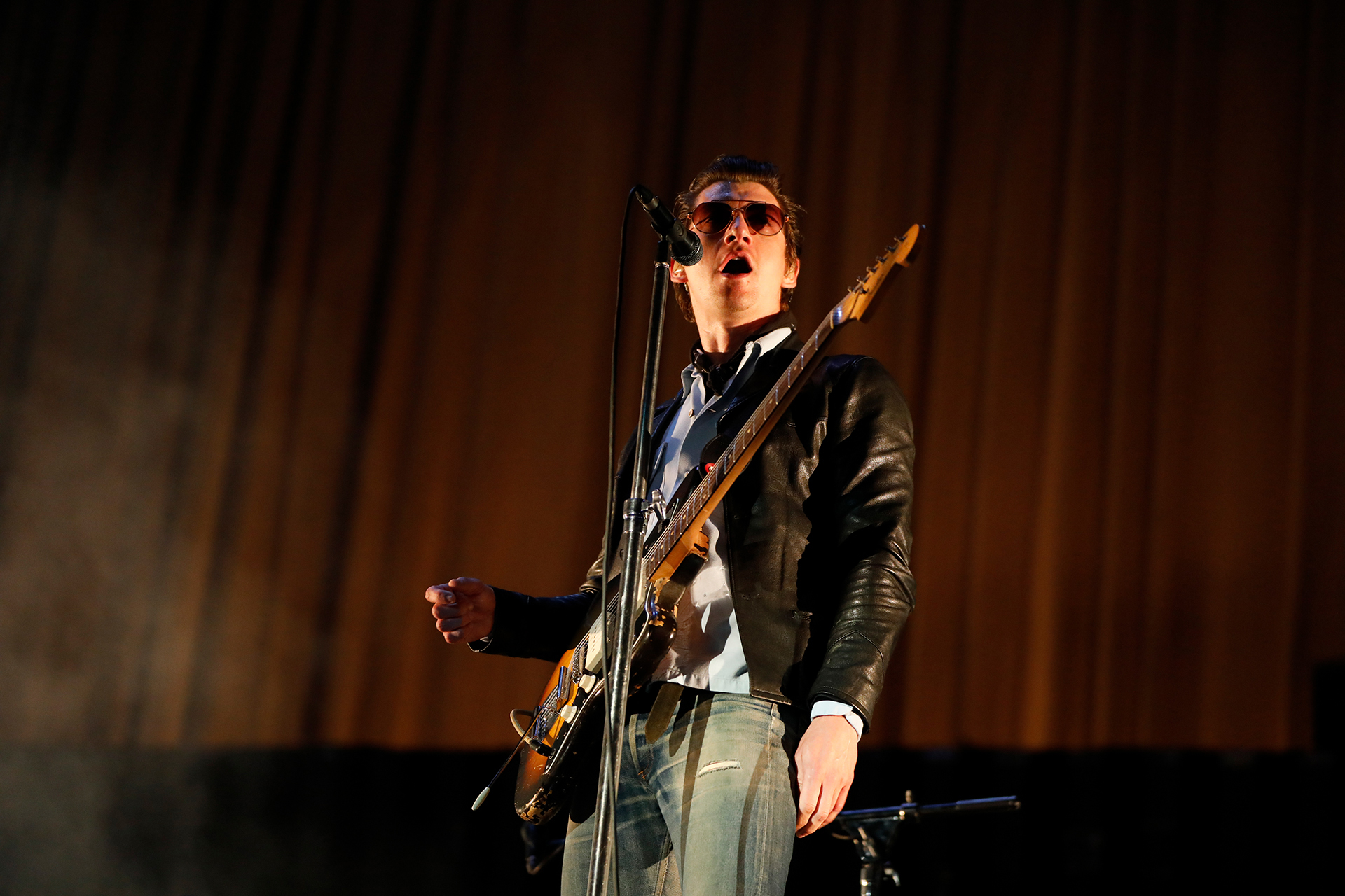 Alex Turner. Líder de la banda británica Artic Monkeys (Chule Valerga)