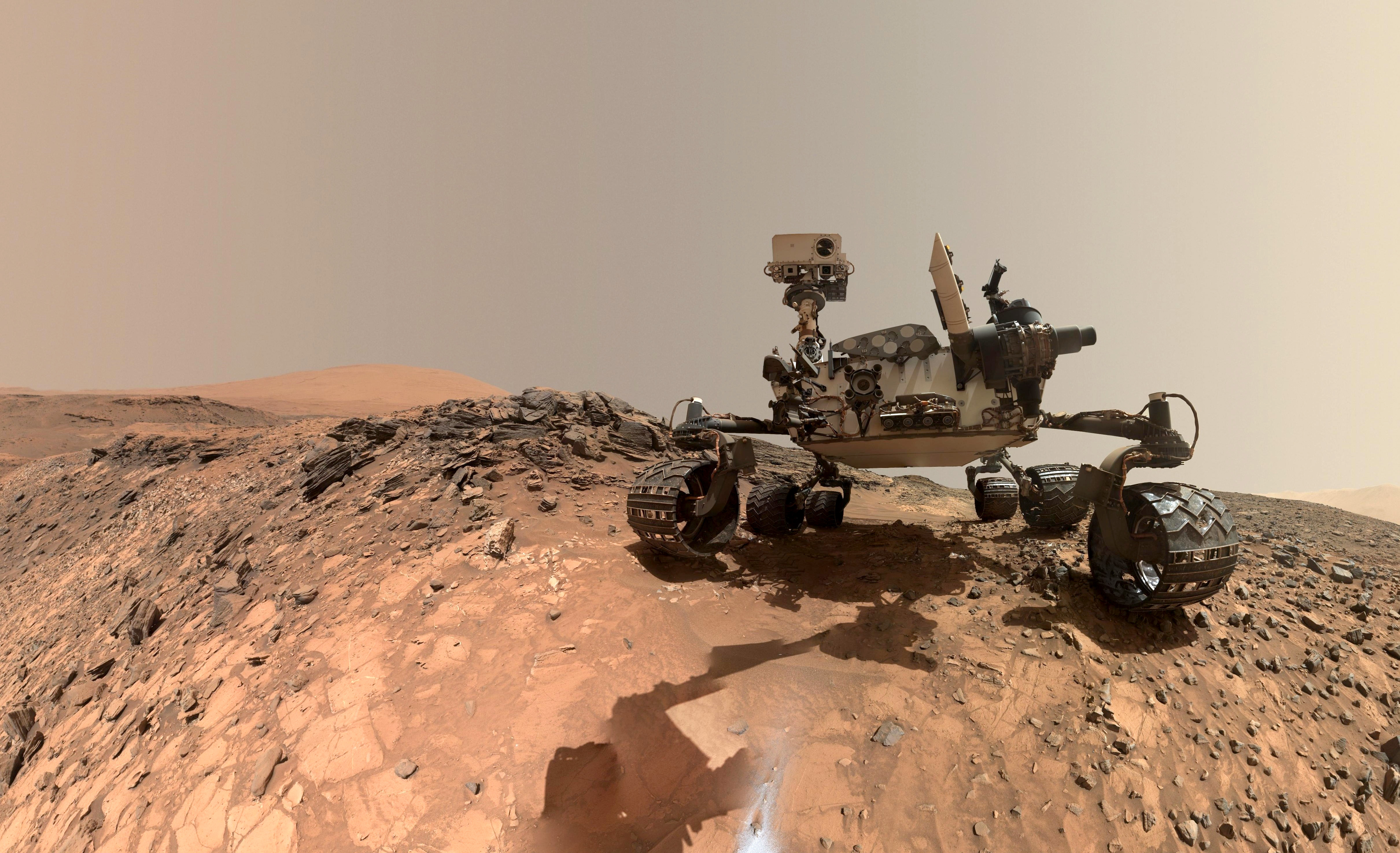 El rover Curiosity de la NASA halló pistas sobre el pasado acuático de Marte