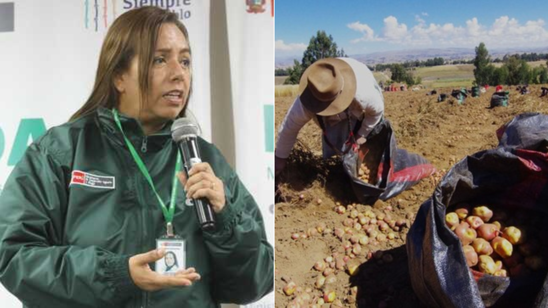 Ministra de Agricultura confirmó que fertilizantes serán entregados a fines de diciembre
