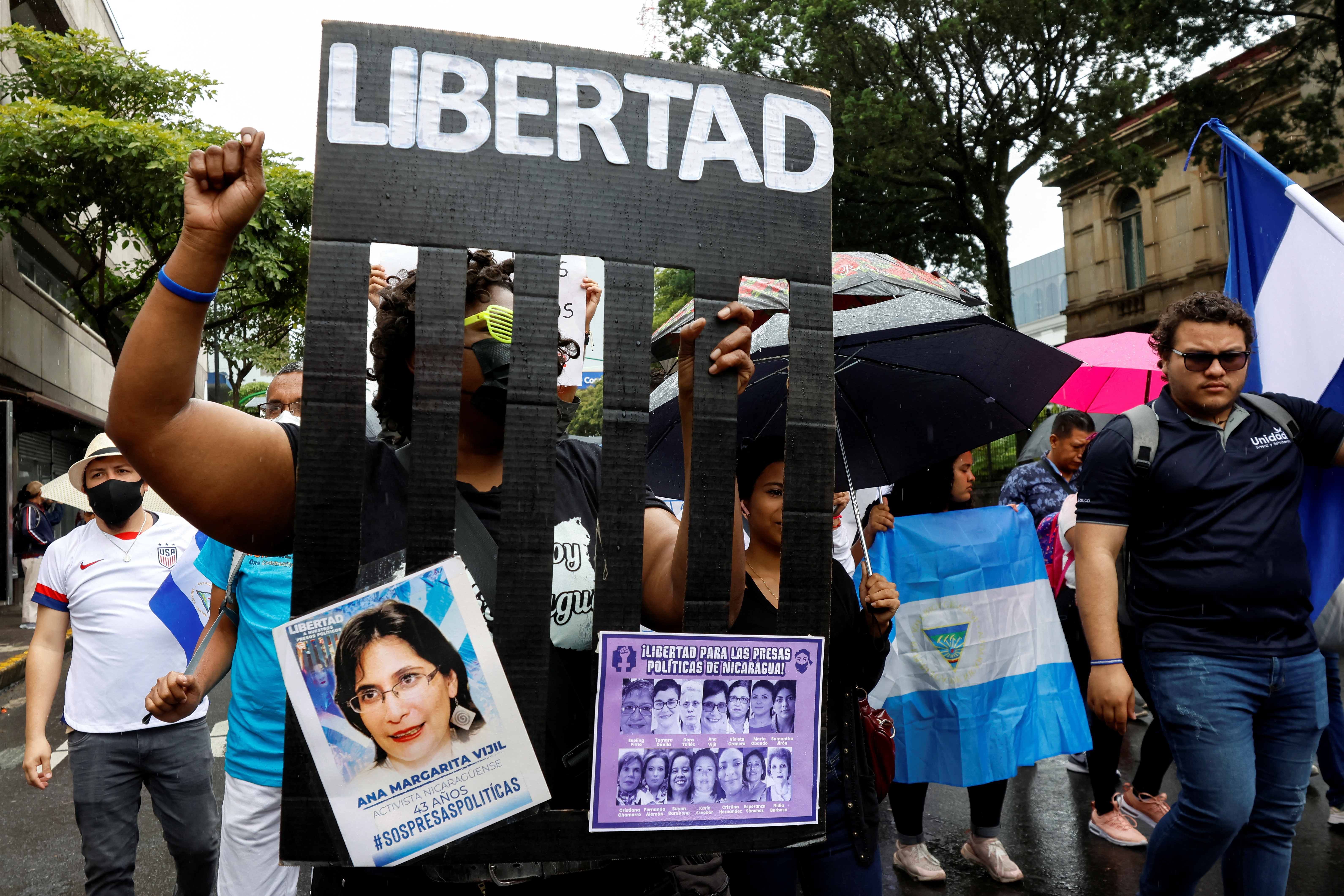 FOTO ILUSTRATIVA. Más de 200 opositores están presos en Nicaragua (REUTERS/Mayela Lopez)
