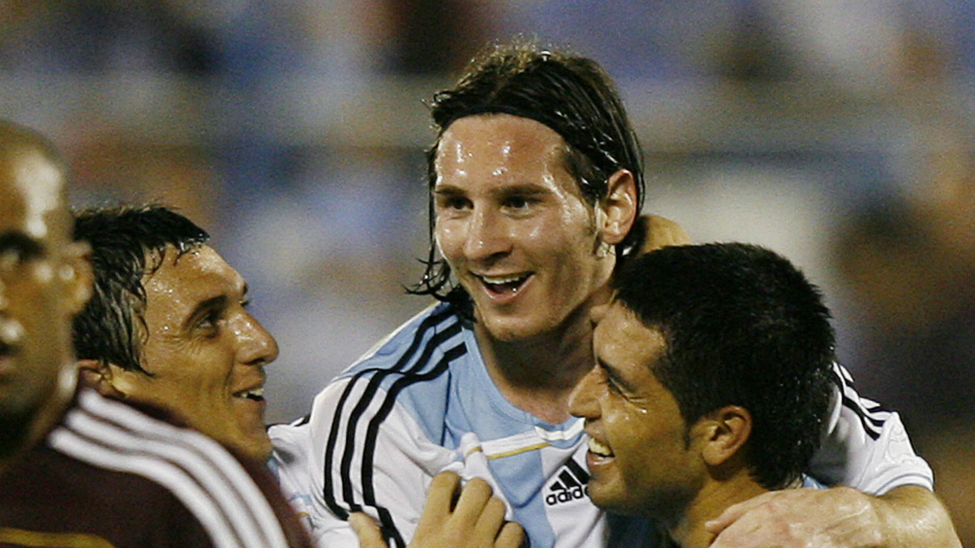 Lionel Messi y Juan Román Riquelme fueron una de las mejores duplas  de la Copa América Venezuela 2007