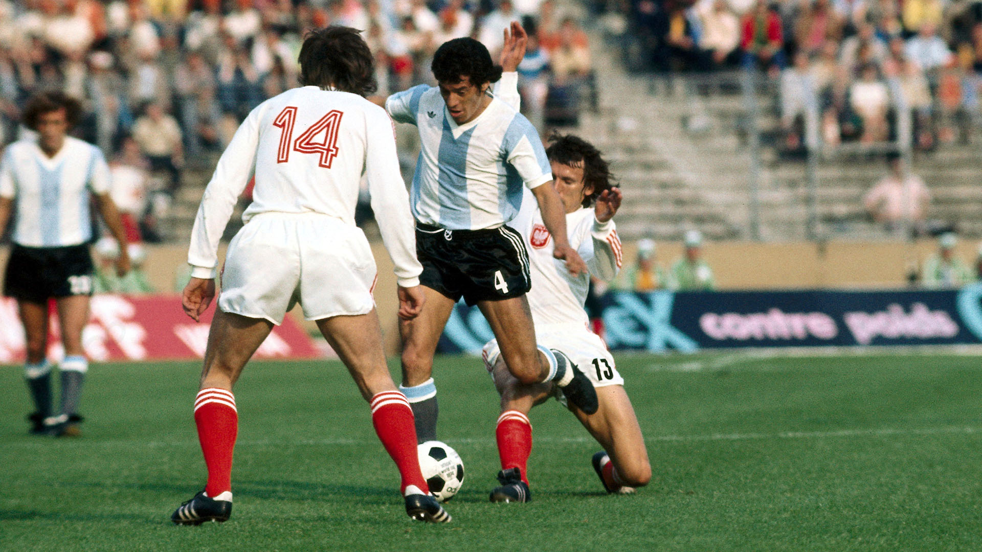 Argentina Polonia en el Mundial Alemania 1974
