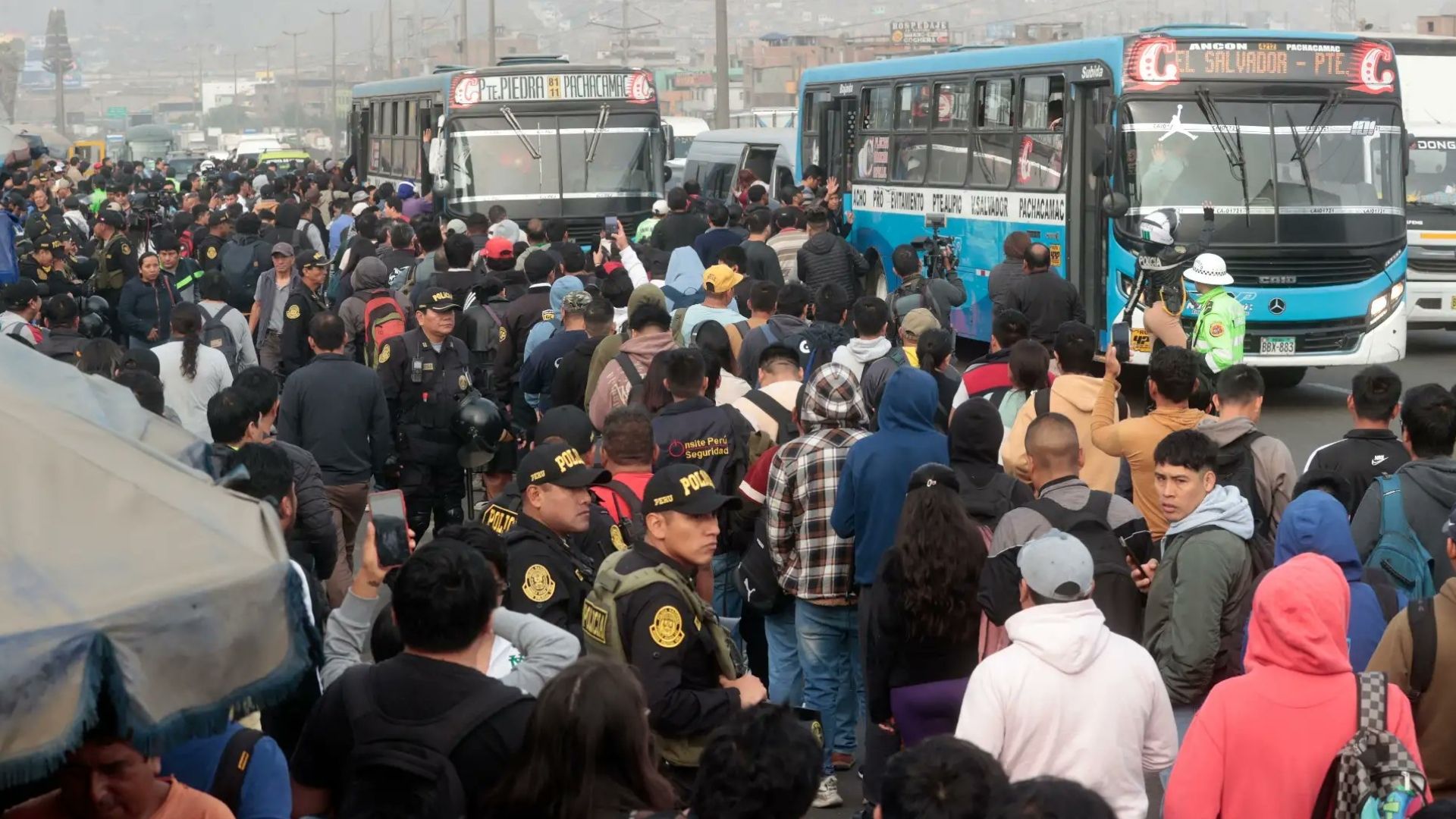Paro de transportistas: recorrido de buses en Lima y Callao se restablece tras reunión con José Jerí - Infobae
