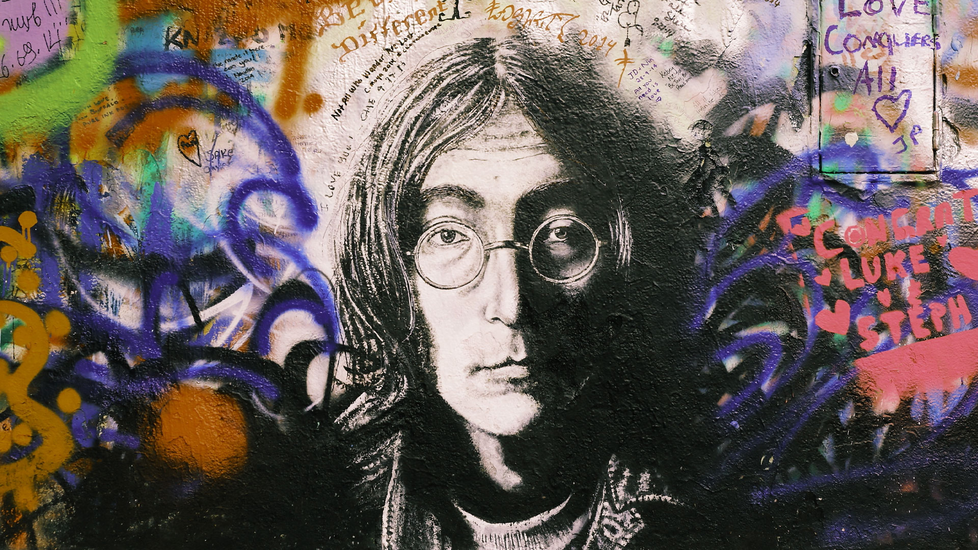 Imagine Джон Леннон граффити