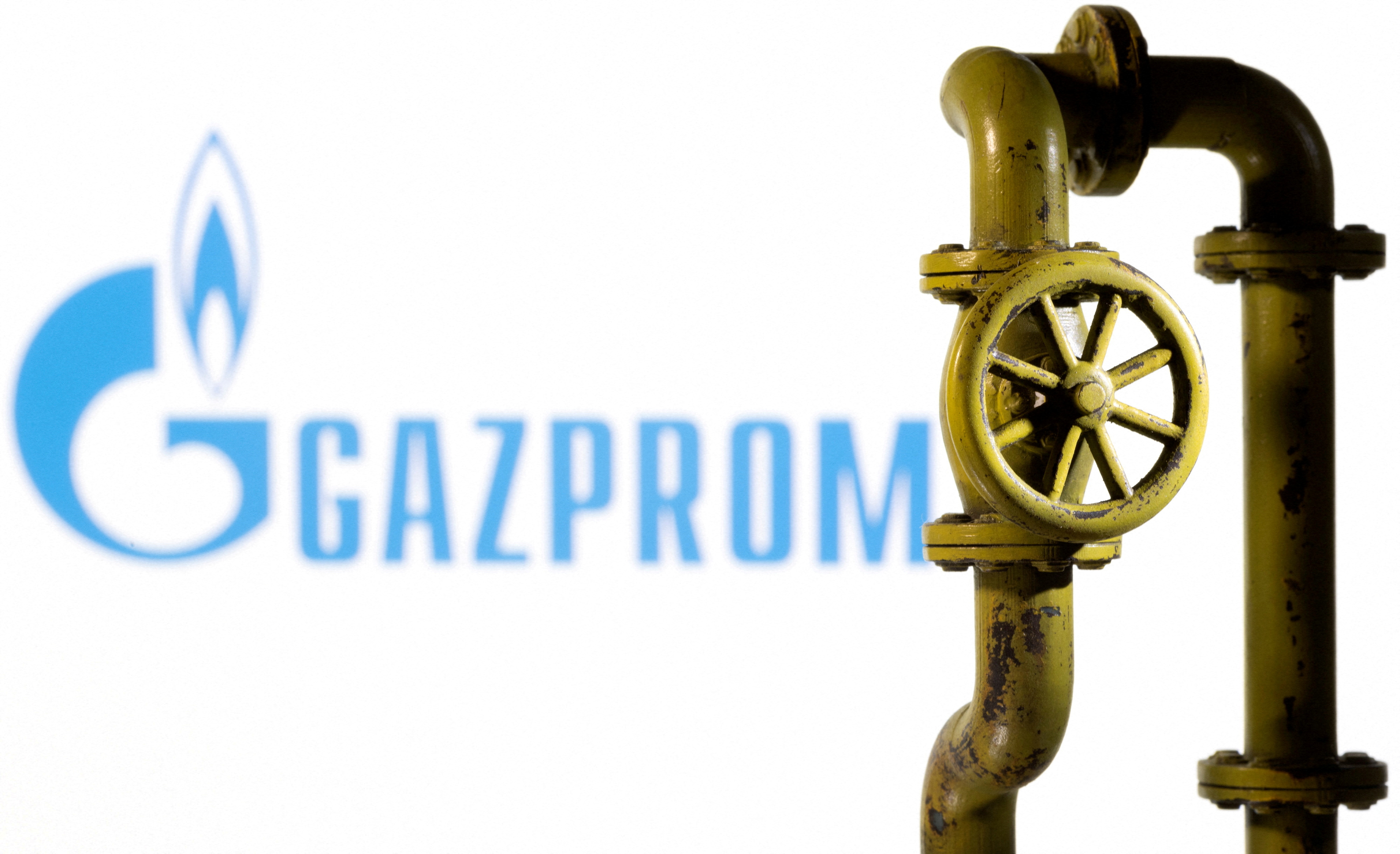 Gazprom. REUTERS/Dado Ruvic/Illustration/File Photo