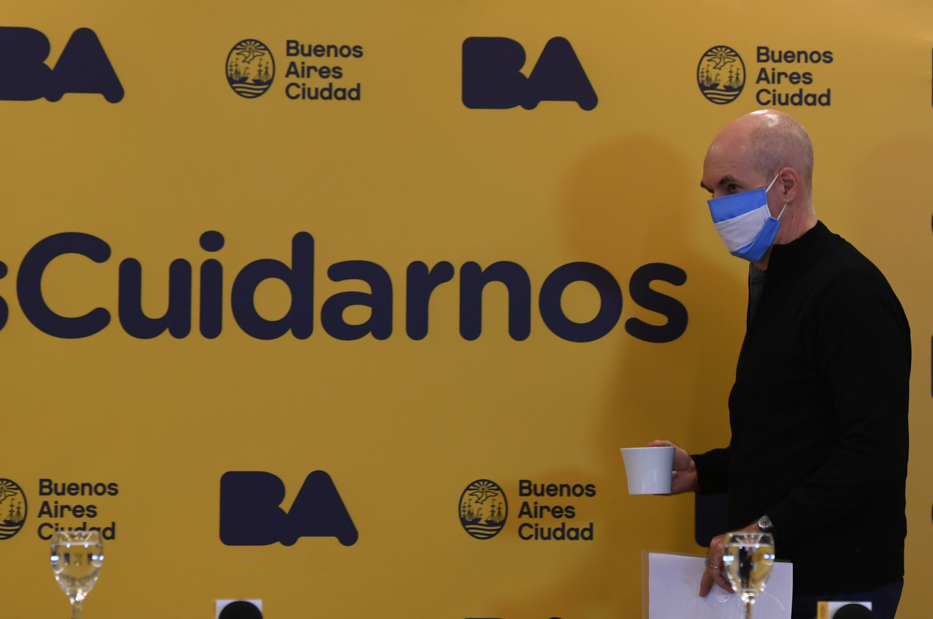 "Quirúrgica y protocolizada", así será la nueva cuarentena porteña según Rodríguez Larreta (fotos: Maximiliano Luna)