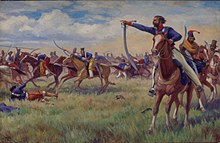 La batalla de Ituzaingó se prolongó por once horas y tuvo diversas alternativas. Se libró en el estado de Río Grande do Sul.