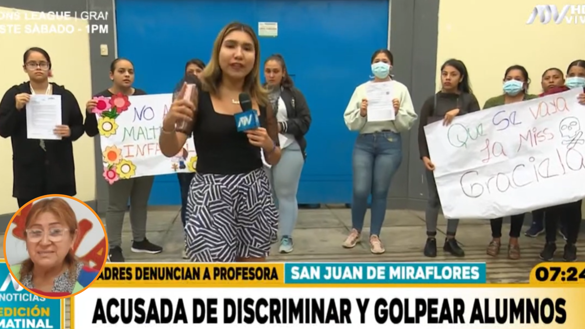 Profesora es acusada de agredir a alumnos de nido en San Juan de Miraflores
